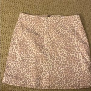 Target cheetah skirt